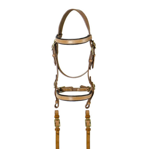 LK1071 - BRIGLIA SARDA ARTIGIANALE CON REDINI
