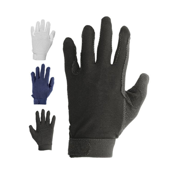 AB00180 - GUANTI COTONE PUNTINATI
