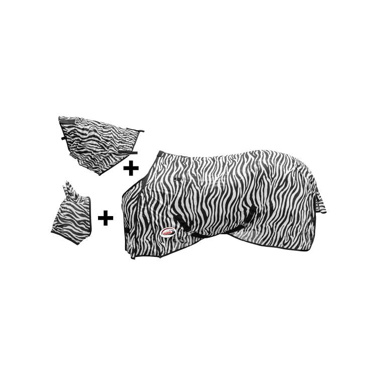 CO00034-COPERTA RETE C/MASCHERA MODELLO ZEBRA