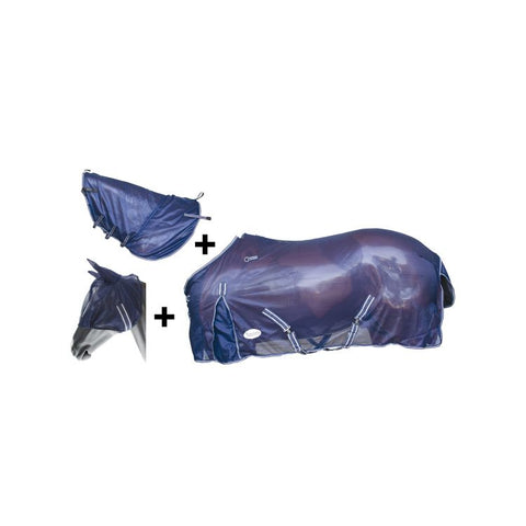 CO00032-COPERTA RETE SUPERIORE C/COPRICOLLO E MASCHERA MODELLO VIANA