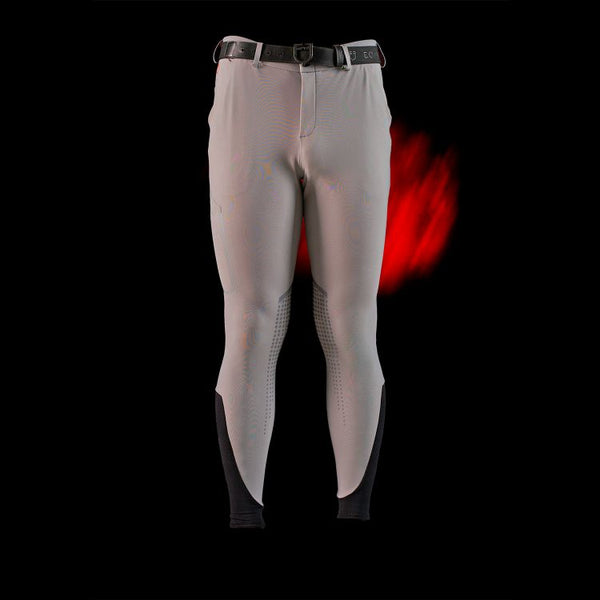ET06780- PANTALONE SLIM FIT UOMO EQUESTRO RIDERTECHNOLOGY CUCITURE TERMOSALDATE