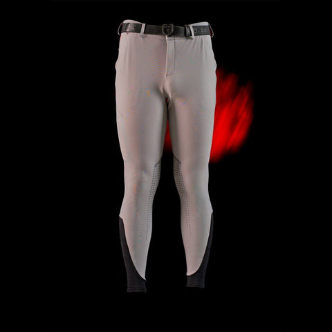 ET06780- PANTALONE SLIM FIT UOMO EQUESTRO RIDERTECHNOLOGY CUCITURE TERMOSALDATE