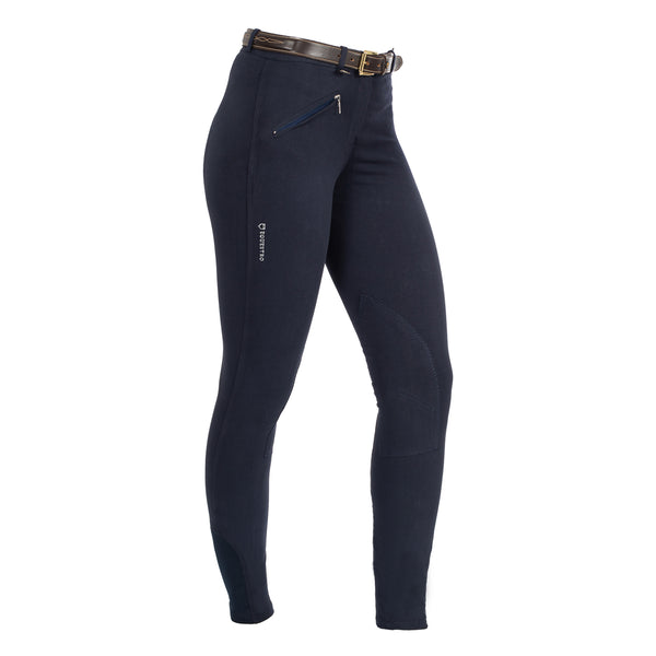 AB00007-PANTALONI DONNA MODELLO SELENE IN COTONE ELASTICIZZATO