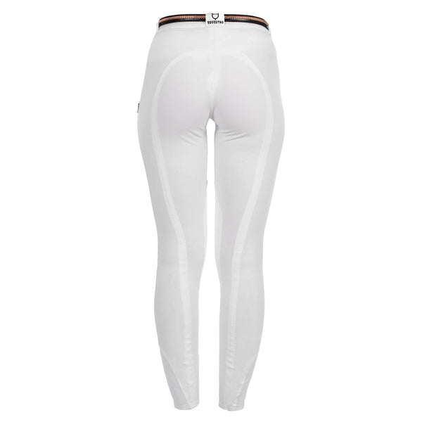 AB00007-PANTALONI DONNA MODELLO SELENE IN COTONE ELASTICIZZATO