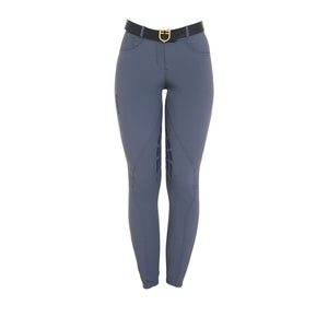 AB00507-PANTALONI DONNA TESSUTO TECNICO CON GRIP SUL GINOCCHIO