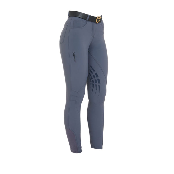 AB00507-PANTALONI DONNA TESSUTO TECNICO CON GRIP SUL GINOCCHIO