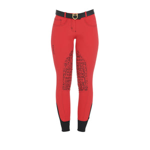 AB00508-PANTALONI DONNA TESSUTO TECNICO CON GRIP SUL GINOCCHIO