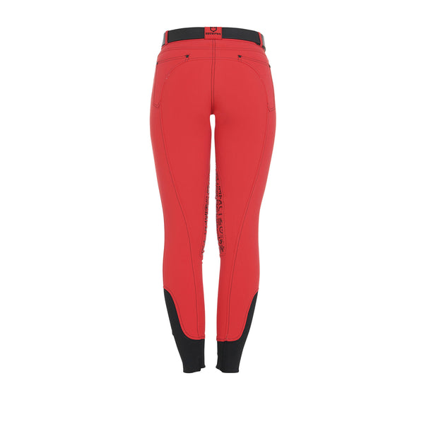 AB00508-PANTALONI DONNA TESSUTO TECNICO CON GRIP SUL GINOCCHIO
