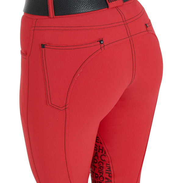 AB00508-PANTALONI DONNA TESSUTO TECNICO CON GRIP SUL GINOCCHIO