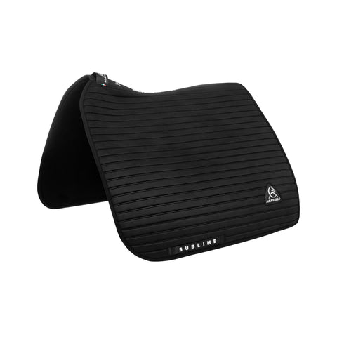 AC883-SOTTOSELLA DA DRESSAGE SUBLIME IN CAMOSCIO A STRISCE