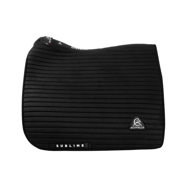AC883-SOTTOSELLA DA DRESSAGE SUBLIME IN CAMOSCIO A STRISCE