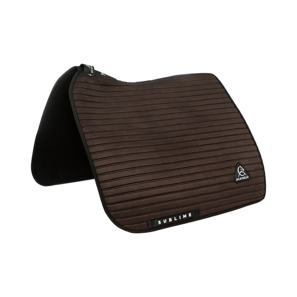 AC883-SOTTOSELLA DA DRESSAGE SUBLIME IN CAMOSCIO A STRISCE