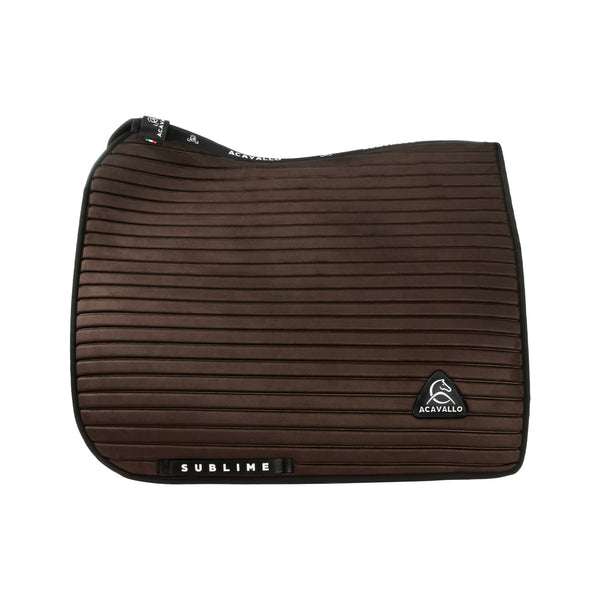 AC883-SOTTOSELLA DA DRESSAGE SUBLIME IN CAMOSCIO A STRISCE