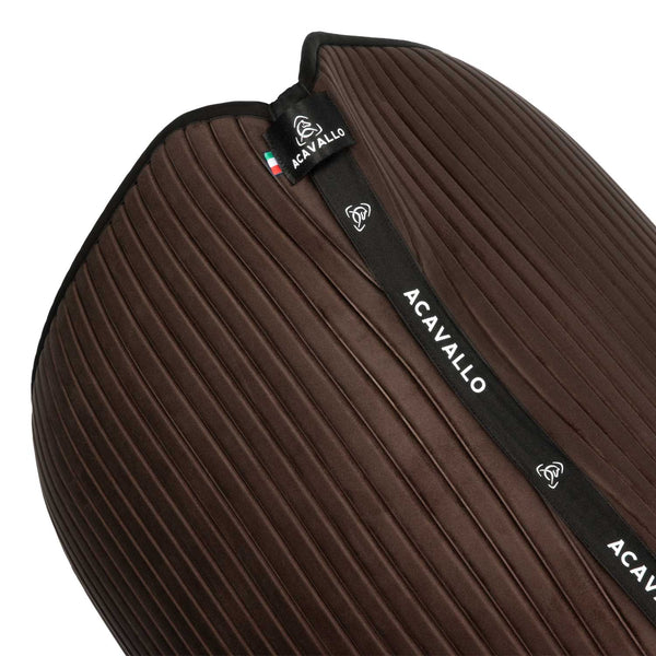 AC883-SOTTOSELLA DA DRESSAGE SUBLIME IN CAMOSCIO A STRISCE