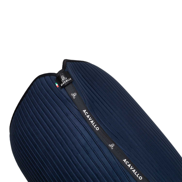 AC883-SOTTOSELLA DA DRESSAGE SUBLIME IN CAMOSCIO A STRISCE