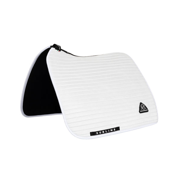AC883-SOTTOSELLA DA DRESSAGE SUBLIME IN CAMOSCIO A STRISCE