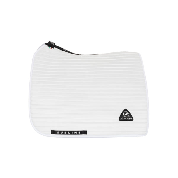 AC883-SOTTOSELLA DA DRESSAGE SUBLIME IN CAMOSCIO A STRISCE