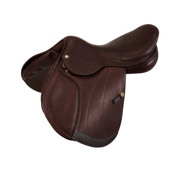 AC9181-SELLA SALTO FIRENZE ARCIONE LEGNO CUOIO DOPPIATO