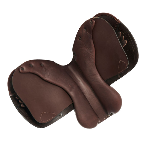 AC9181-SELLA SALTO FIRENZE ARCIONE LEGNO CUOIO DOPPIATO