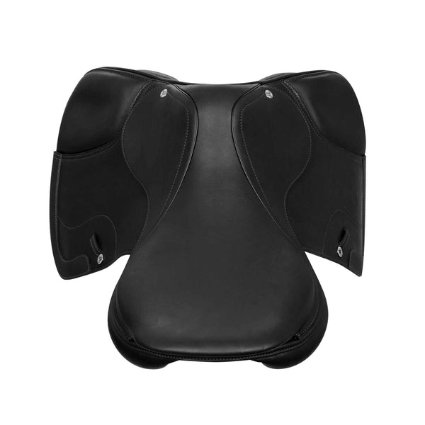 AC9182-SELLA SALTO ROMA ARCIONE LEGNO CUOIO DOPPIATO