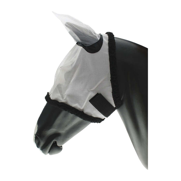 AG00191A-MASCHERA ANTIMOSCHE PVC C/COPRIORECCHIE E CHIUSURA IN VELCRO