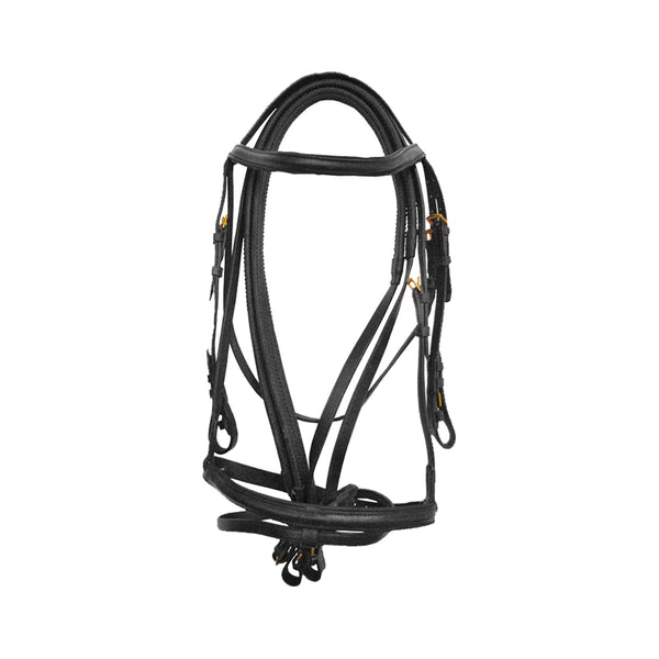 BR00040 - BRIGLIA INGLESE CON REDINI GOMMA