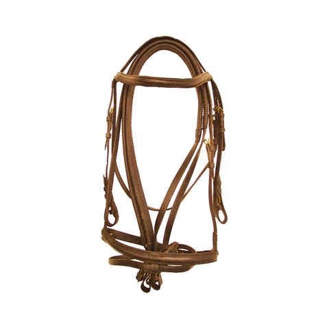 BR00040 - BRIGLIA INGLESE CON REDINI GOMMA