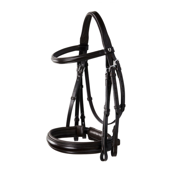 ET01500 - BRIGLIA DRESSAGE DOPPIE REDINI EVOLUTION SAGOMATA