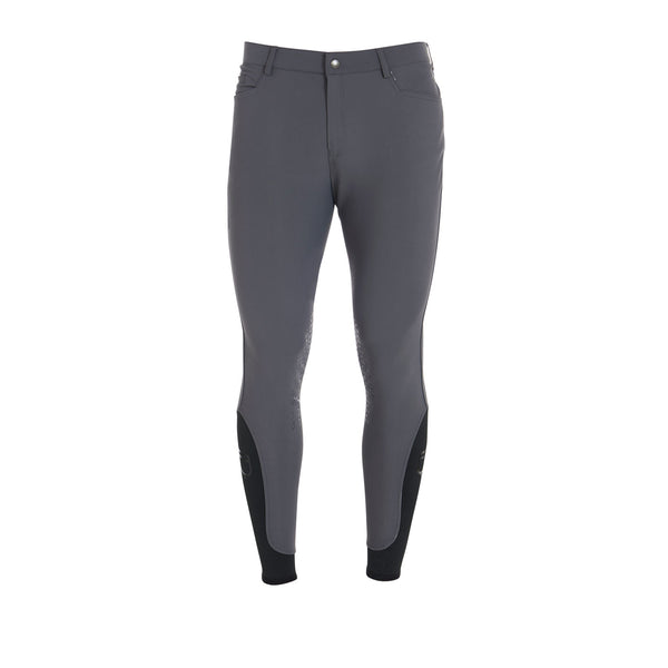 ET06700 - PANTALONI UOMO SLIM FIT GRIP CON LOGO EQUESTRO