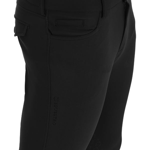 ET06700 - PANTALONI UOMO SLIM FIT GRIP CON LOGO EQUESTRO