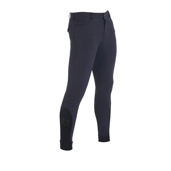 ET06700 - PANTALONI UOMO SLIM FIT GRIP CON LOGO EQUESTRO