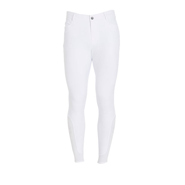 ET06700 - PANTALONI UOMO SLIM FIT GRIP CON LOGO EQUESTRO