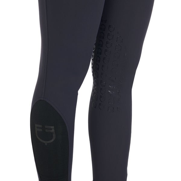 ET06710-PANTALONI DONNA SLIM FIT GRIP CON LOGO EQUESTRO