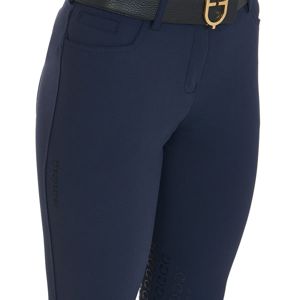 ET06730-PANTALONI DONNA ESTIVI SLIM FIT IN TESSUTO TECNICO BIELASTICO