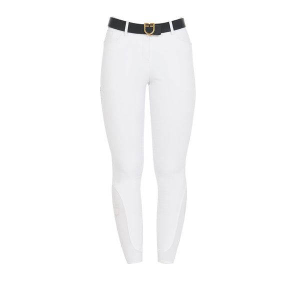 ET06730-PANTALONI DONNA ESTIVI SLIM FIT IN TESSUTO TECNICO BIELASTICO