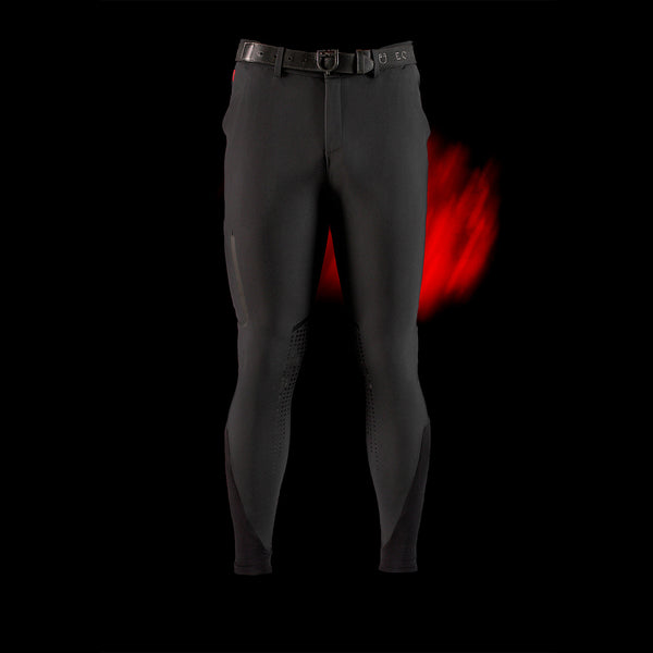ET06780- PANTALONE SLIM FIT UOMO EQUESTRO RIDERTECHNOLOGY CUCITURE TERMOSALDATE
