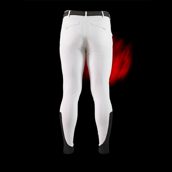 ET06782- PANTALONE SLIM FIT UOMO EQUESTRO RIDERTECHNOLOGY FULL GRIP