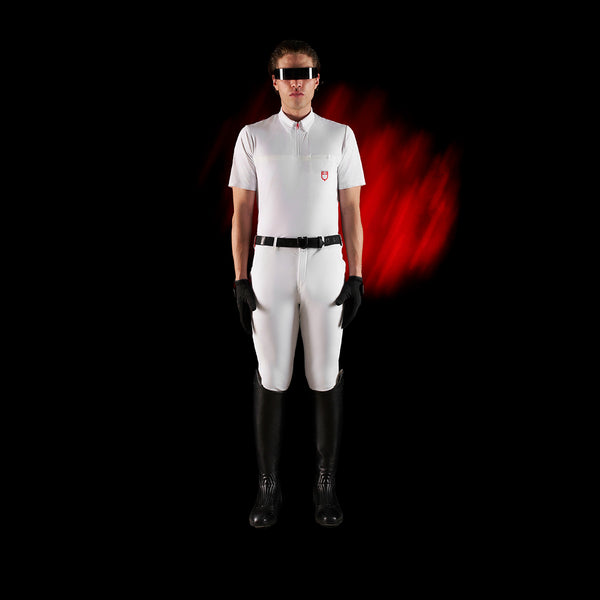 ET06782- PANTALONE SLIM FIT UOMO EQUESTRO RIDERTECHNOLOGY FULL GRIP