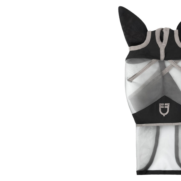 ETH06003-MASCHERA ANTI-MOSCHE COMPLETA CON LOGO