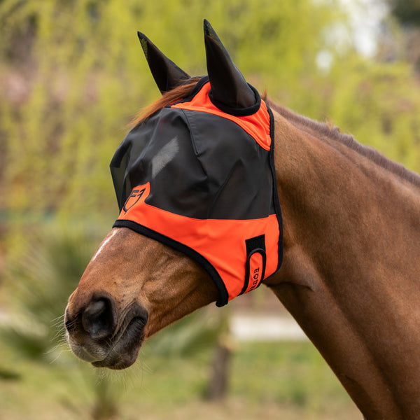 ETS06000-MASCHERA ANTIMOSCHE CON LOGO FRONTALE