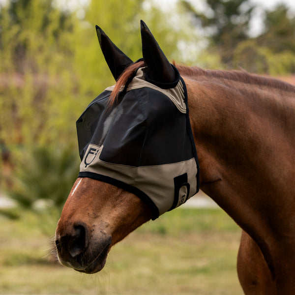 ETS06000-MASCHERA ANTIMOSCHE CON LOGO FRONTALE