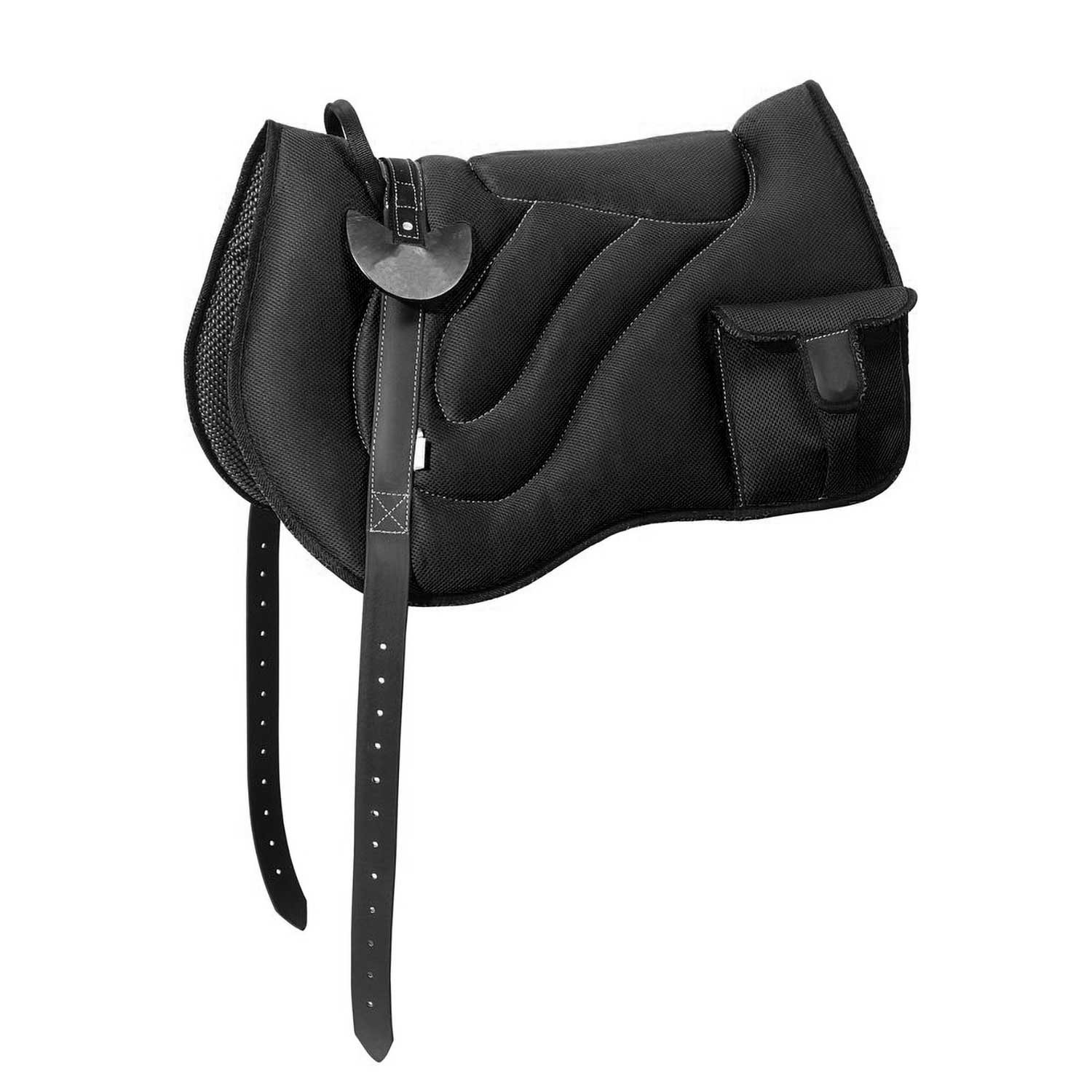 VA00494 - BAREBACK TECHNO-SYMPANOVA CON TASCHE E SOTTOPANCIA