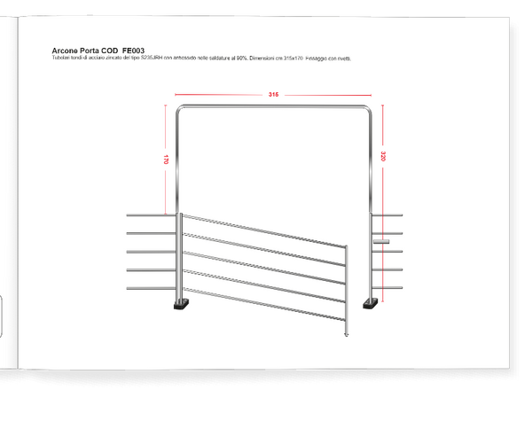 FE003 - ARCONE PORTA