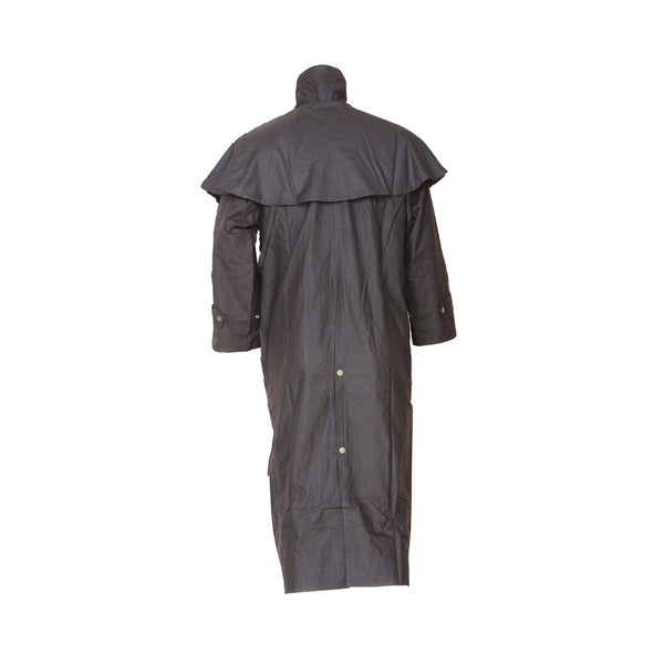 AB00300 - GIACCA IMPERMEABILE CERATA LUNGA