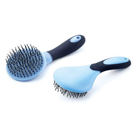 AG00211A - SPAZZOLA TONDA CODA E CRINIERA CON MANICO
