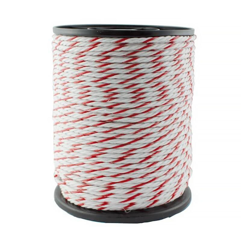 EL00090A - CORDA ELETTRICA SUPERIOR BIANCO/ROSSA 6MM 200 MT