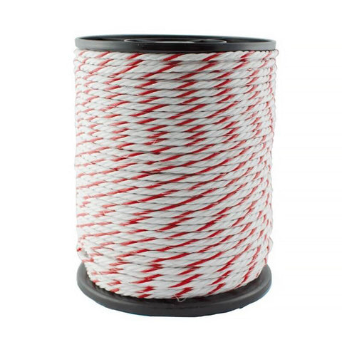 EL00090A - CORDA ELETTRICA SUPERIOR BIANCO/ROSSA 6MM 200 MT