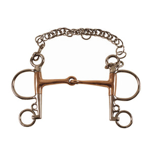 MO00077 - PELHAM PIENO INOX IMBOCCATURA RAME