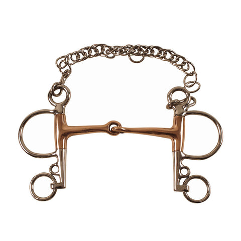 MO00077 - PELHAM PIENO INOX IMBOCCATURA RAME