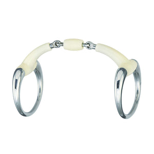 MO00357 - FILETTO OLIVA SNODATO CON GIOCO DOUBLE JOINT HAPPY MOUTH